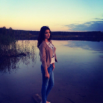 Aesu at the lake